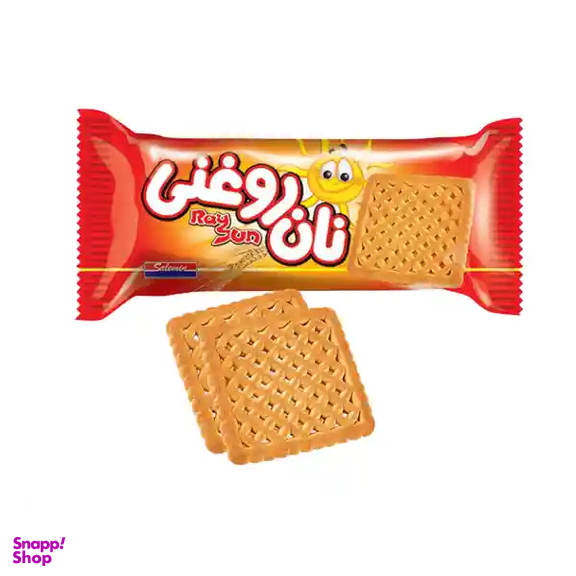 بیسکوئیت نان روغنی سالمین وزن 50 گرم بسته 60 عددی