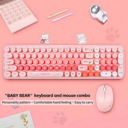 کیبورد و ماوس بی سیم مافی مدل Baby Bear