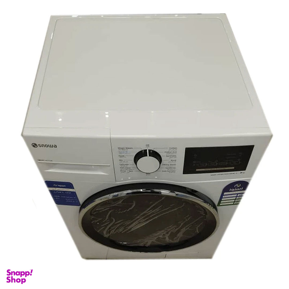 ماشین لباسشویی اسنوا مدل SWM-A81W ظرفیت 8 کیلوگرم