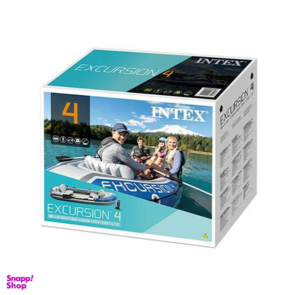 قایق بادی 4 نفره اینتکس مدل Excursion کد 68324