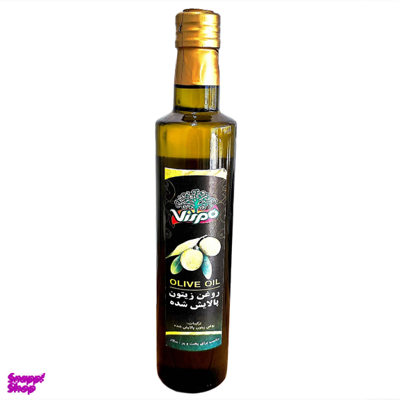روغن زیتون پالایش شده ویسپو حجم 0.5 لیتر بسته 12 عددی
