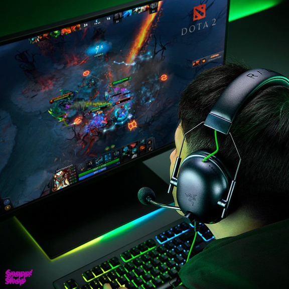 هدست باسیم مخصوص بازی ریزر مدل BlackShark V2 X Quartz