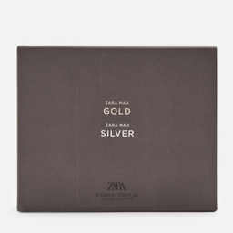 ادوتویلت مردانه زارا مدل Silver & Gold مجموعه 2 عددی