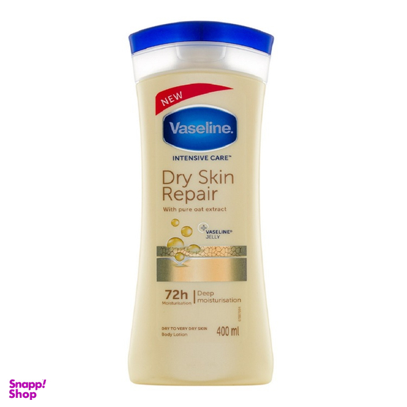 لوسیون بدن وازلین مدل Dry Skin Repair حجم 400 میلی لیتر