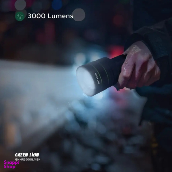 چراغ قوه گرین لاین کد GNHR3000LMBK
