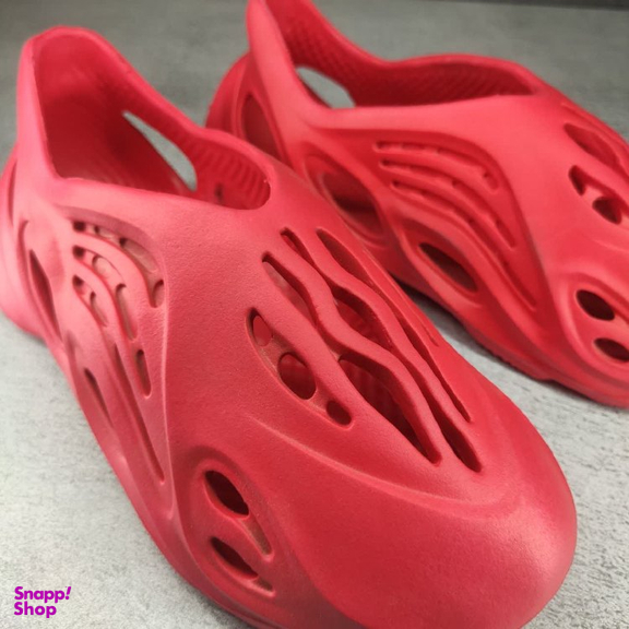 دمپایی ساحلی پاپا مدل فضایی رنگ قرمز