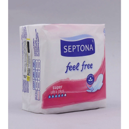 نوار بهداشتی قطر نازک سپتونا مدل Super Feel Free بسته 8 عددی