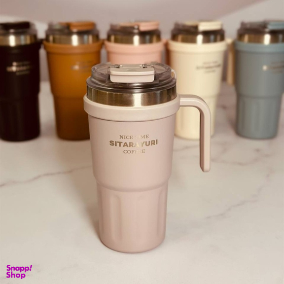 تراول ماگ سیتارا مدل دسته کنار ظرفیت 600 میلی لیتر