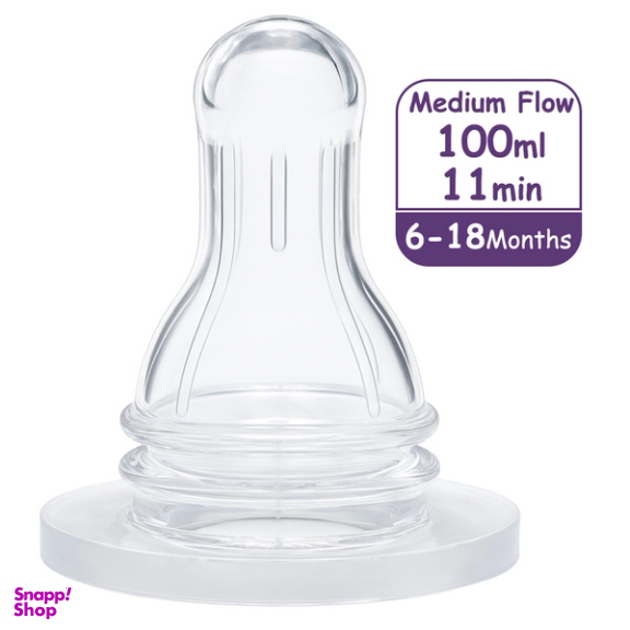 سرشیشه وی کر مدل سرگرد دهانه استاندارد ارتجاعی سری Latch سایز 6-18ماه کد Wee Care-N518