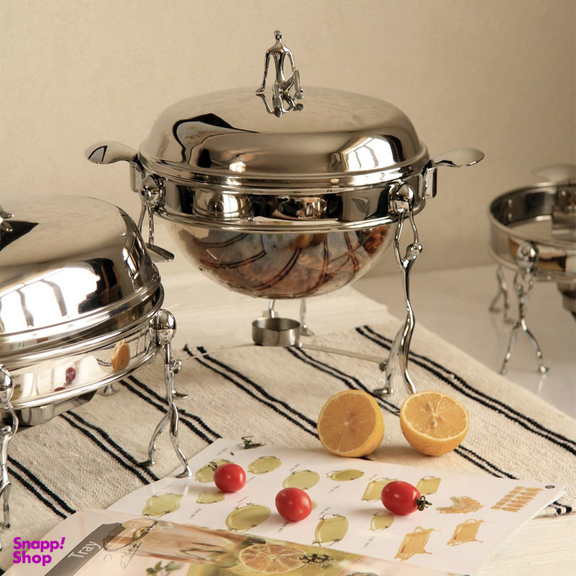 سوفله سوپ خوری سالی نو مدل آدمک استیل کد 3003-SS