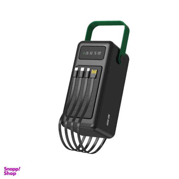 پاوربانک گرین لاین مدل Solar Max کد GNSLRPB80KBK ظرفیت 80000 میلی‌ آمپر ساعت