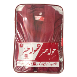 حوله پالتویی حوله هنر مدل تن پوش طرح ساده کد 02 سایز 125 سانتی‌متر