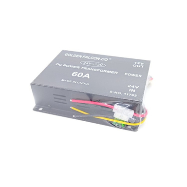 مبدل برق 24 ولت به 12 ولت مدل گلدن فالکون 60 آمپر