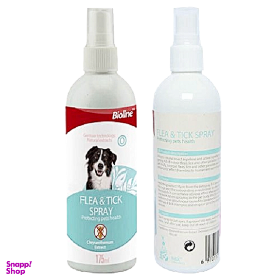 اسپری ضد کک و کنه سگ بایولاین کد 112 حجم 175 میلی لیتر