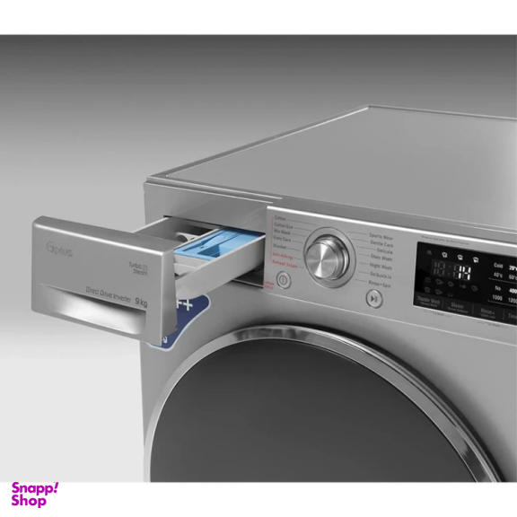 ماشین لباسشویی جی پلاس مدل GWM-R99S ظرفیت 9 کیلوگرم