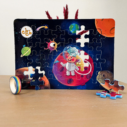 پازل 24 تکه طرح ململ