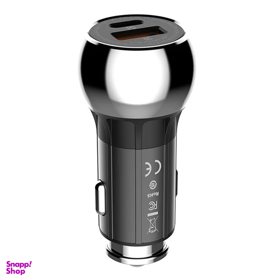 شارژر فندکی 38 وات کینگ استار مدل KC140 PD به همراه کابل USB-C