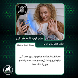 محافظ صفحه نمایش آنتی بلو کینگ کونگ مدل Tough مناسب گوشی موبایل سامسونگ Galaxy A55 5G