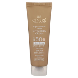 کرم ضد آفتاب سینره مدل Normal با SPF50 رنگ بژ روشن حجم 50 میلی‌ لیتر