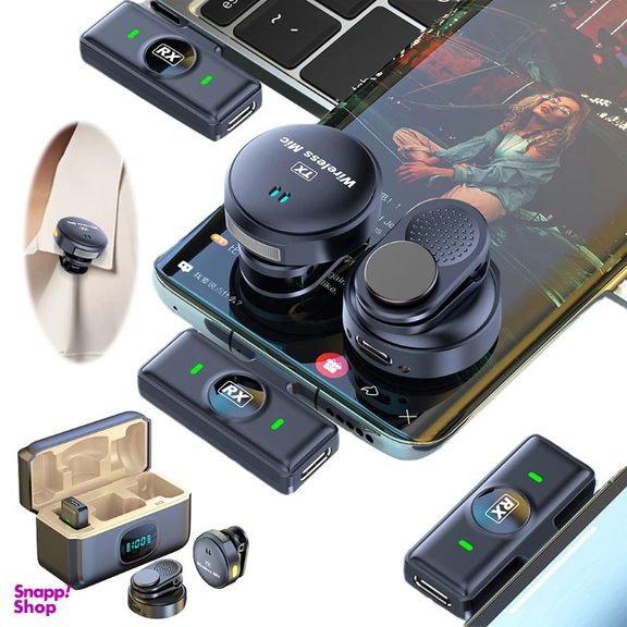 میکروفون بی سیم یقه ای مدل 2.4