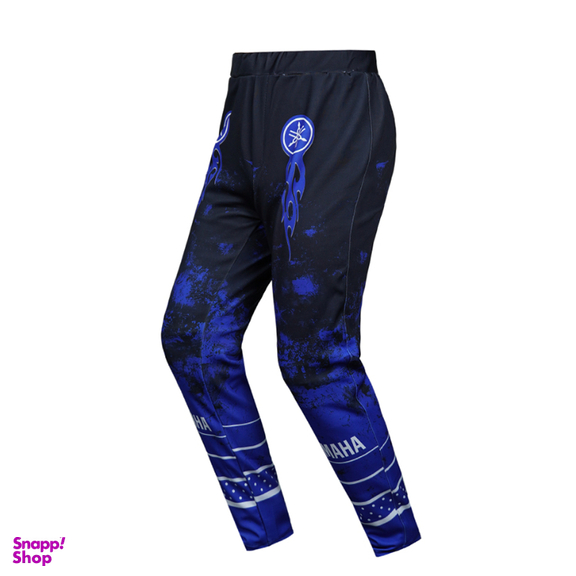 شلوار موتورسواری کراسی طرح Yamaha Blue
