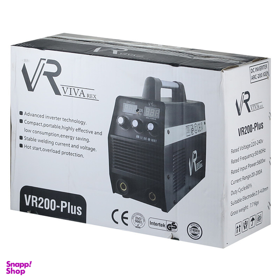 اینورتر جوشکاری 200 آمپر ویوارکس مدل VR200-Plus