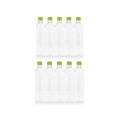 بطری یکبار مصرف کد 900 گنجایش 1 لیتر بسته 10 عددی