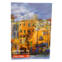 دفتر مشق 40 برگ سلین مدل ون گوک طرح شهر