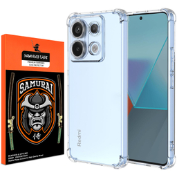 کاور گوشی موبایل سامورایی مدل Airbag مناسب برای Redmi Note 13 Pro 5G / Poco X6 5G