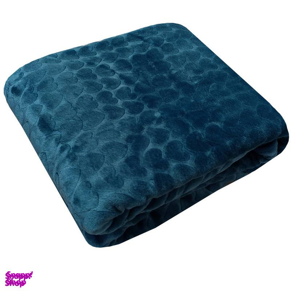 پتو نرمینه بافت مدل قلبی سایز 160×200 سانتی متر