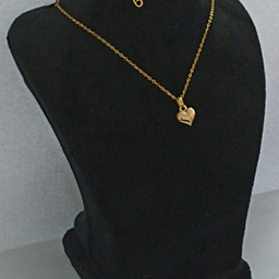 آویز گردنبند طلا 18 عیار زنانه مدل قلب کد S03033