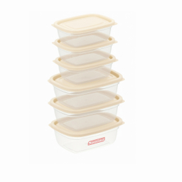 ظرف نگهدارنده نورینو مدل ساحل مجموعه 6 عددی