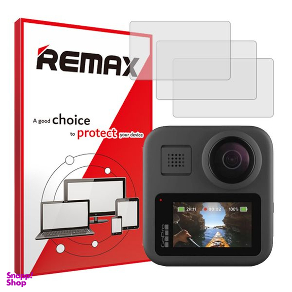 محافظ صفحه نمایش دوربین شفاف ریمکس HyGEL مناسب برای دوربین فیلم برداری گوپرو MAX 360 بسته 3 عددی