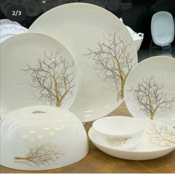 سرویس غذاخوری 26 پارچه گلدن اوپال مدل درخت طلا