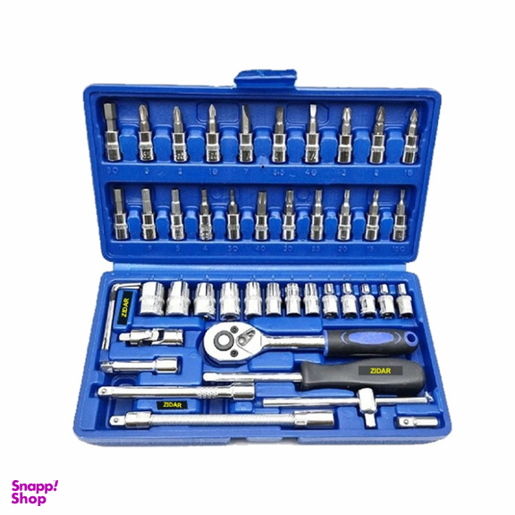 ست ابزار زیدار کد 20204 مجموعه 46 عددی