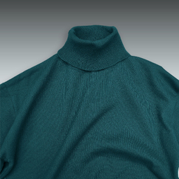 پلیور مردانه یقه اسکی مدل SBZ-E-B2 رنگ سبز آبی