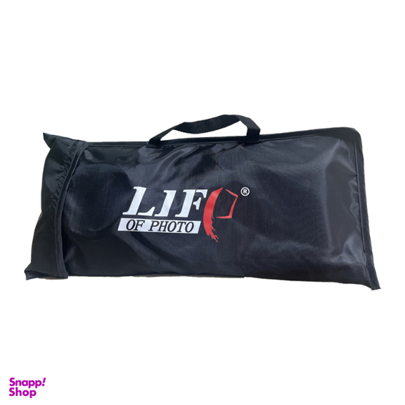 ويدیو لايت دو کلوین مکس لایت مدل LED BKM-400W به همراه سافت باکس لایف آو فوتو مدل 50×70