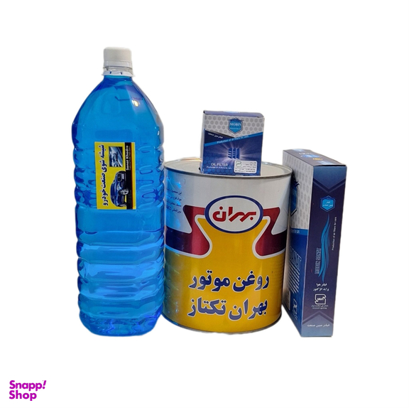 مجموعه تعویض روغن خودرو مدل اقتصادی کد 20203 مناسب پراید مجموعه ۴ عددی