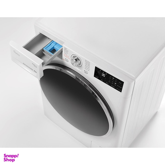 ماشین لباسشویی جی پلاس مدل GWM-P88W ظرفیت 8 کیلوگرم