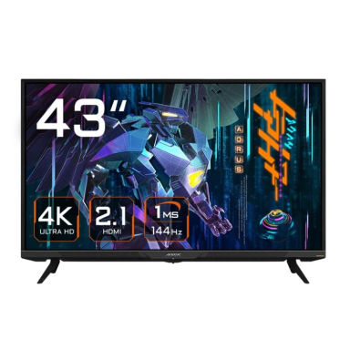 مانیتور 43 اینچ مخصوص بازی گیگابایت مدل AORUS FV43U-EK