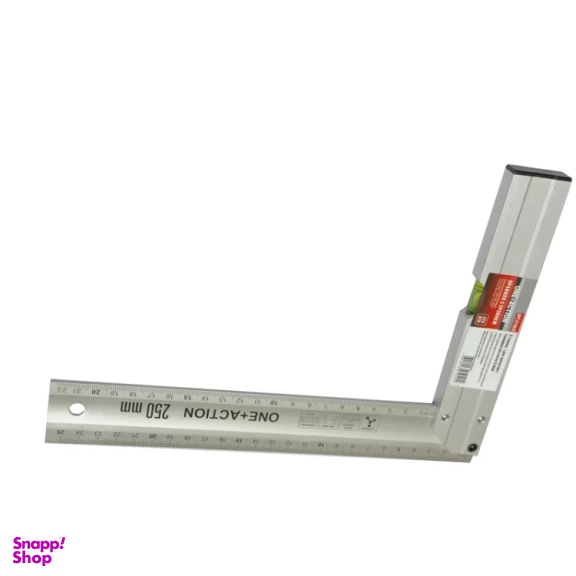 گونیا نجاری وان اکشن مدل تراز دار کد YP-ONE ACTION-25CM-TARAZDAR سایز 25 سانتی متر