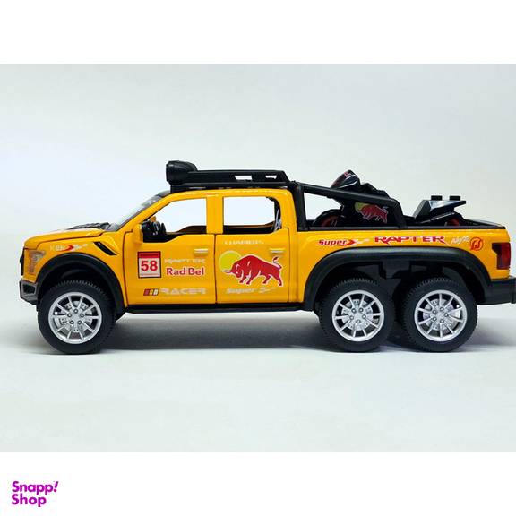 ماشین بازی چه ژی مدل فورد طرح RAPTOR به همراه موتور مجموعه 2 عددی