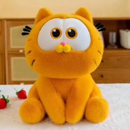 عروسک طرح گارفیلد سایز 27 سانتی متر