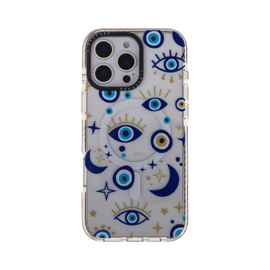 کاور موبایل ویناکیسز مدل Gold and Blue eyes MagSafe مناسب اپل iphone 16 pro max