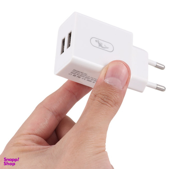 شارژر دیواری اسکای دلفین مدل Sky Dolphin SC30 2Port 2.1A 10.5W