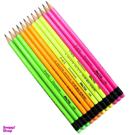 مداد مشکی فکتیس مدل F1415 بسته 12 عددی
