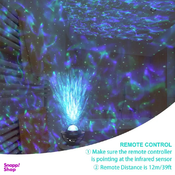 چراغ خواب کهکشانی مدل Starry Projector Light