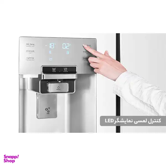 یخچال و فریزر ساید بای ساید 36 فوت دوو مدل ARSXi30-30W
