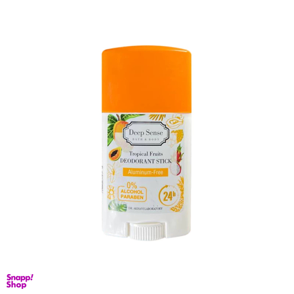 استیک ضد تعریق دیپ سنس مدل Tropical Fruits وزن 40 گرم