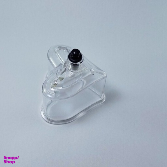 لیوان بادکش مدل قلبی کریستالی